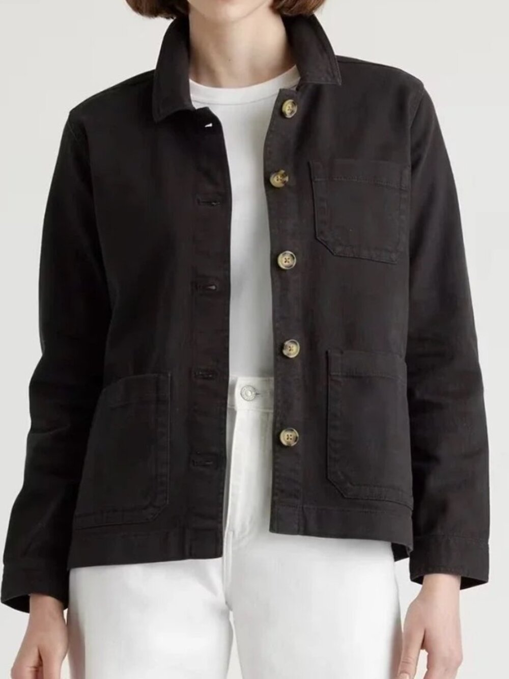 Quince Organic Comfort Stretch Chore Jacket